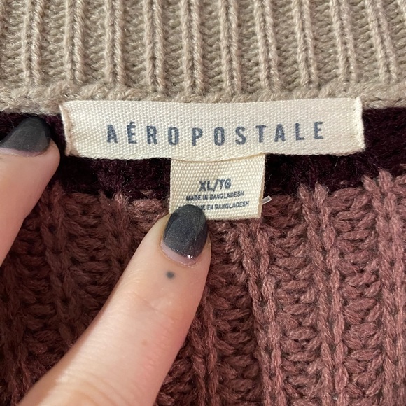 Aeropostale Knit Sweater Size XL - Picture 2 of 2